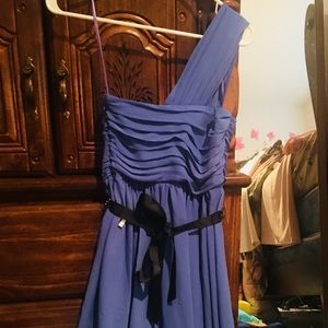 Short one shoulder dress